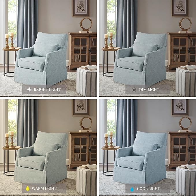Martha Stewart London Swivel Chair - Image 8