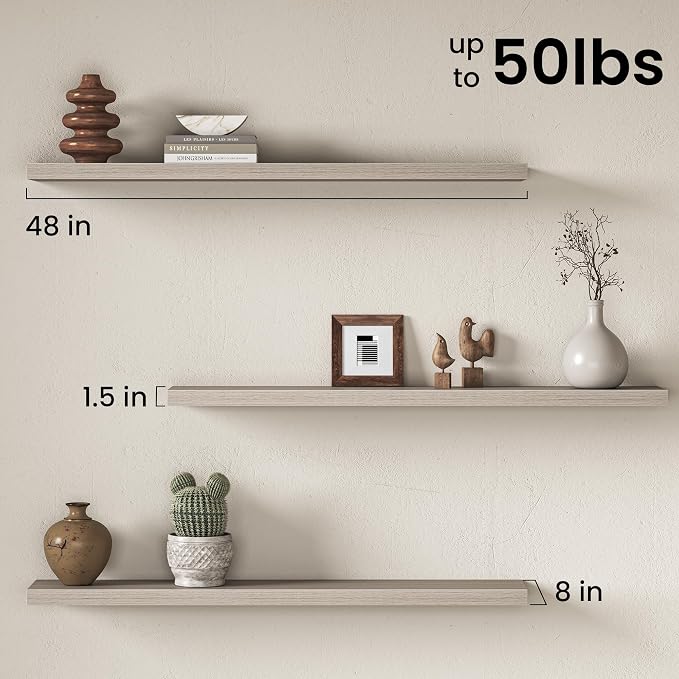 Fun Memories 48Inch Floating Shelves - Image 3
