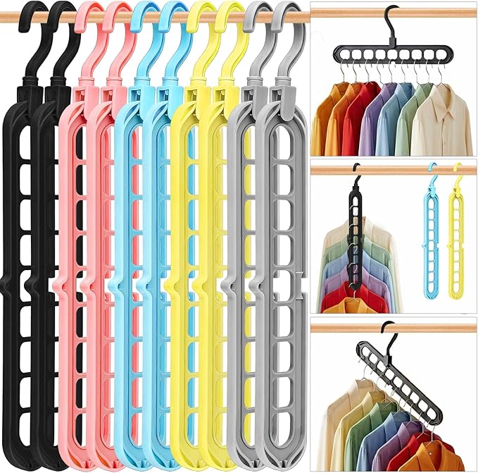 HEYHOUSE Closet Organizers and Storage, College Dorm Room Essentials by HEYHOUSE