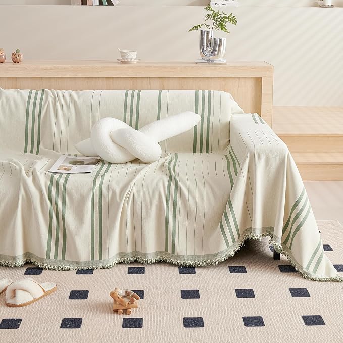 DREAMINGO Chenille Armchair Cover Jacquard Sofa Covers Washable Furniture - Image 7
