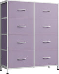 WLIVE Fabric Dresser for Bedroom, Tall Dresser by WLIVE