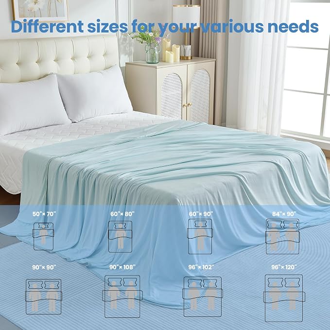 OIGAE Cooling Blanket for Hot Sleepers - Image 2