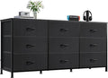 WLIVE 47''W Dresser for Bedroom, 55 inch TV, Wide Chest of Drawers by WLIVE