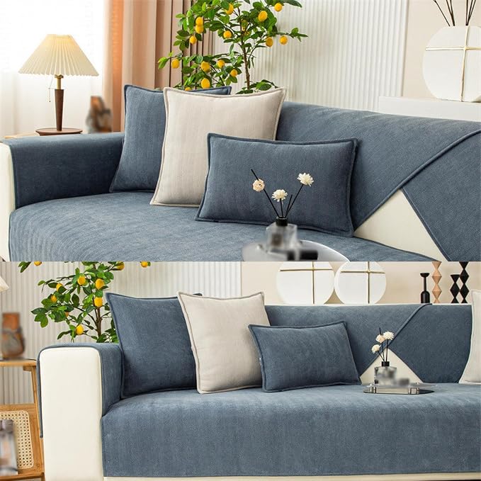 Funny Fuzzy Couch Cover, Chenille Couch Furniture Protector, Funny Fuzzy Couch - Image 7