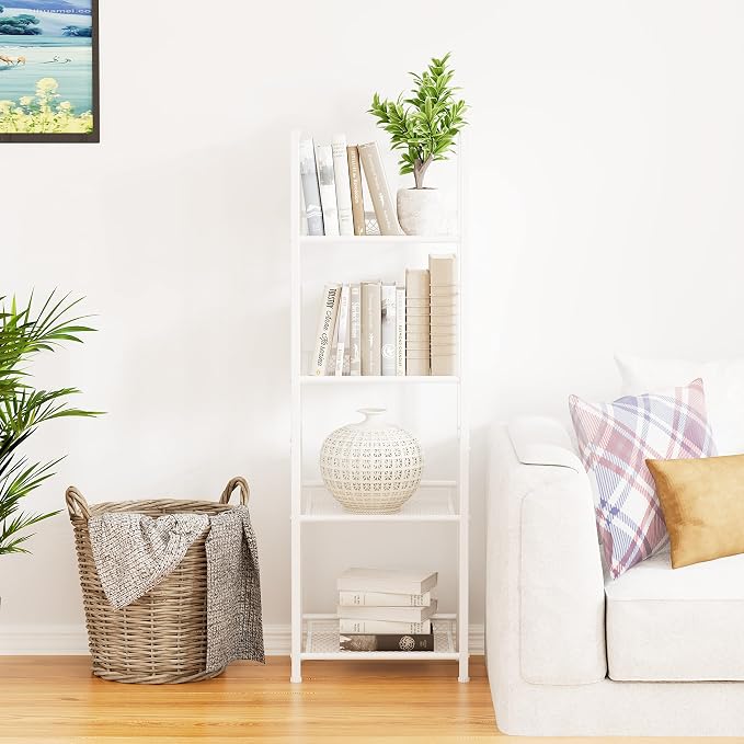 Bookshelf Storage Shelf Small Bookcase Freestanding Storage Stand - Image 2