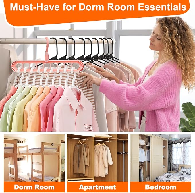HEYHOUSE Closet Organizers and Storage, College Dorm Room Essentials - Image 3
