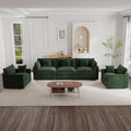 mikibama Luxury 3 Piece Sofa Set, 2 Pieces of Single Sofa and 1 Piece of 3 by Mikibama