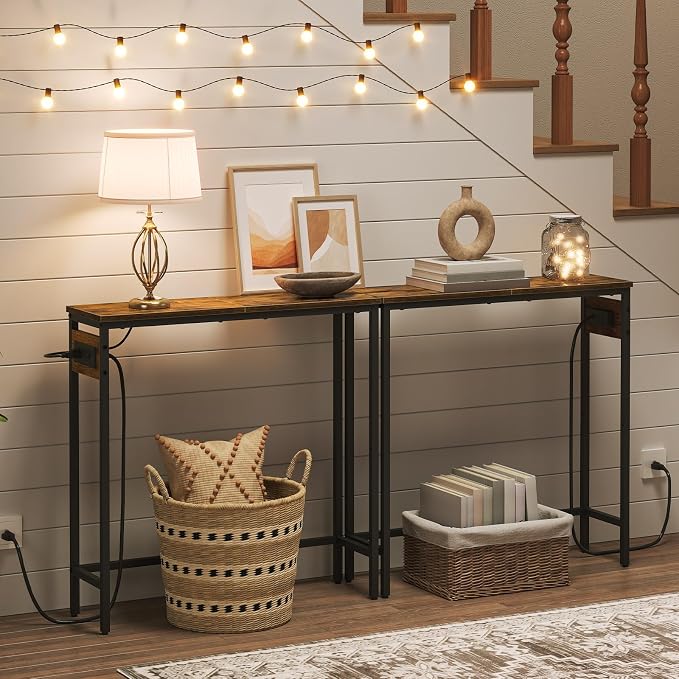 HOOBRO Narrow Console Table - Image 3