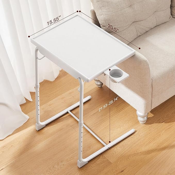 HUANUO Adjustable TV Tray Table - Image 3