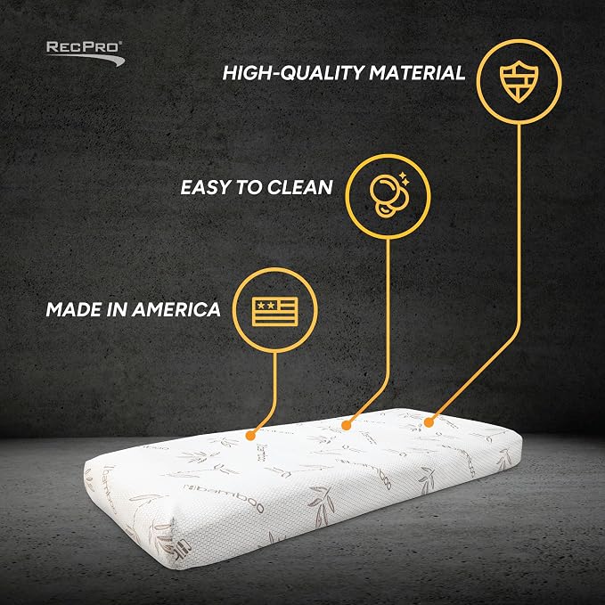RecPro RV Bunk Bed Mattress Memory Foam Mattress 6" Gel Infused w/Bamboo - Image 4