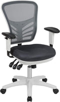 Flash Furniture Nicholas Mid-Back Swivel Office and Gaming Chair, Ergonomic by FlashFurniture
