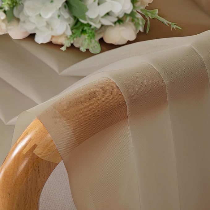 OWENIE Extra Long Sheer Curtains 96 inches Long - Image 6