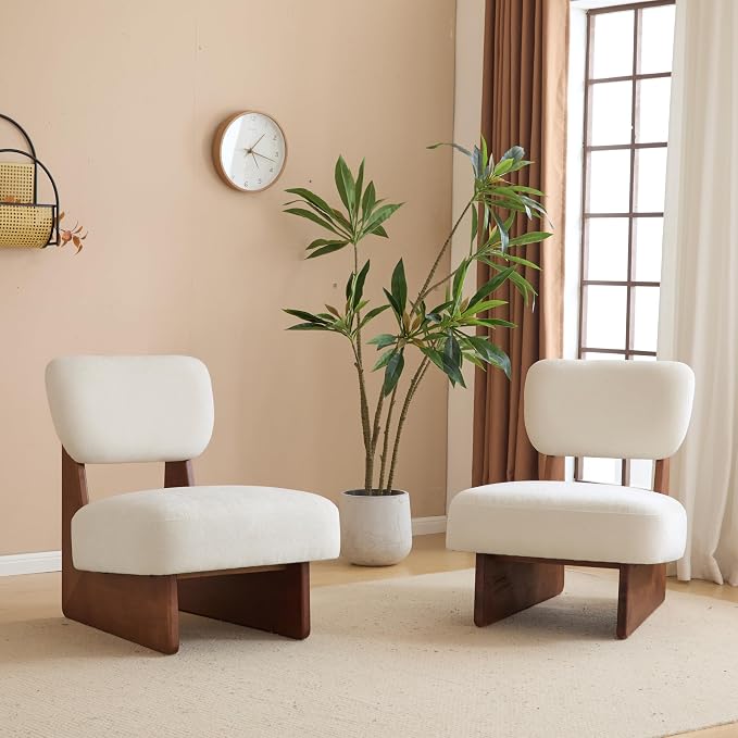 Christopher Knight Home Mores Low Profile Accent Chair Set of 2, Modern Living - Image 11
