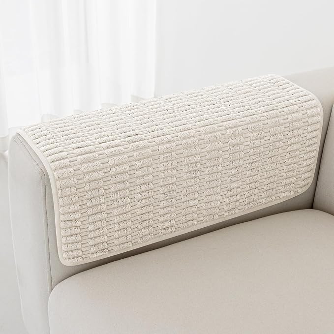 Foxdecor Couch Arm Covers Sofa Arm Cover, Arm Chair Covers Set of 2, Non-Slip by Unknown
