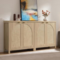 SICOTAS 68" W Rattan Sideboard Buffet Cabinet by SICOTAS