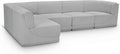 Meridian Furniture 118Grey-Sec5A Ollie Collection Modern | Contemporary Modular by MeridianFurniture