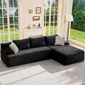Hobestluk Modular Sectional Sofa Couches L-Shape Couch 3 Seat Modular Sofa by YourHomeDeservesMore