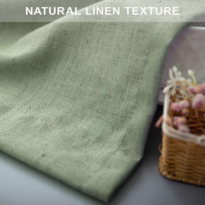 Christmas Sage Green Curtains 108 Inches Long - Image 7