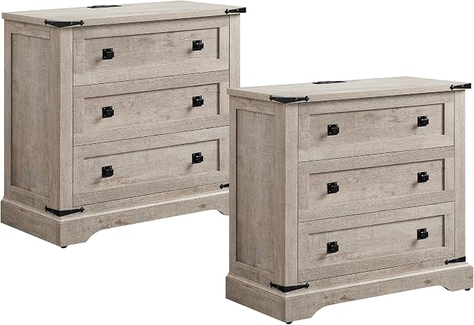 T4TREAM 32" Farmhouse Nightstand by T4TREAMFurniture