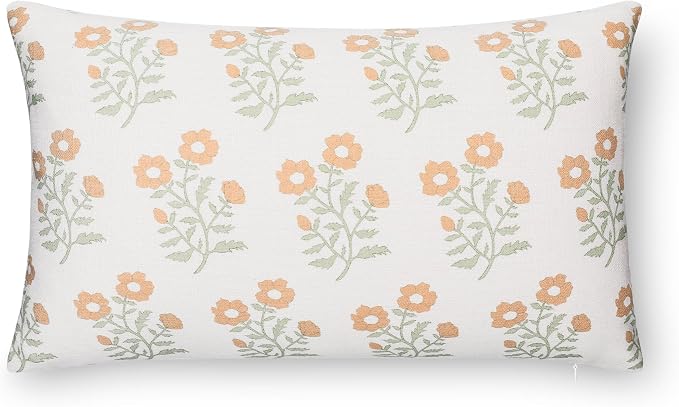 Crumbs Home Modern Farmhouse California Casual Indoor Outdoor Lumbar Pillow - Image 6