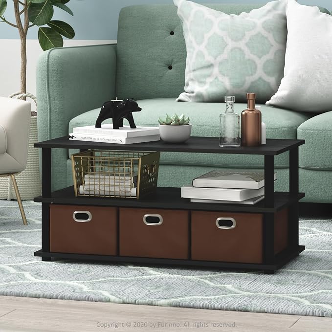 FURINNO Turn-N-Tube Coffee Table, 31.22D x 15.5W x 15.8H in - Image 2