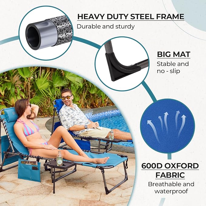 FUNDANGO 4 in 1 Tanning Chair - Image 6