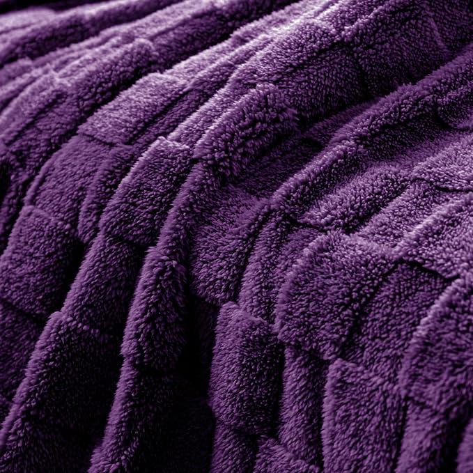 Exclusivo Mezcla King Size Flannel Fleece Blanket, Super Soft and Warm - Image 4