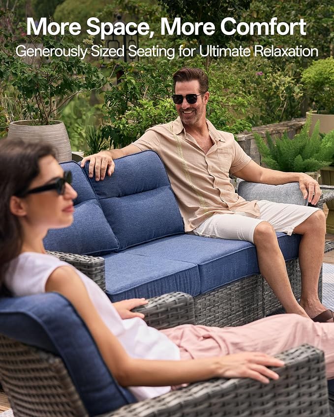 Luxury 5-Piece Patio Furniture Set - Image 4