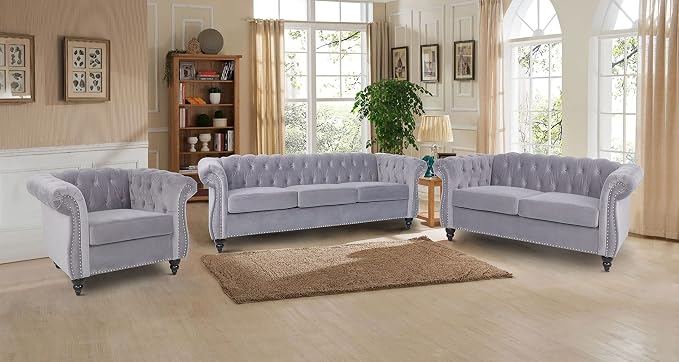 RARZOE 2 Pieces Living Room Furniture - Image 3