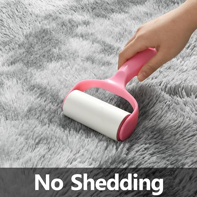 Large Shag Area Rugs 10 x 14, Tie-Dyed Plush Fuzzy Rugs - Image 5