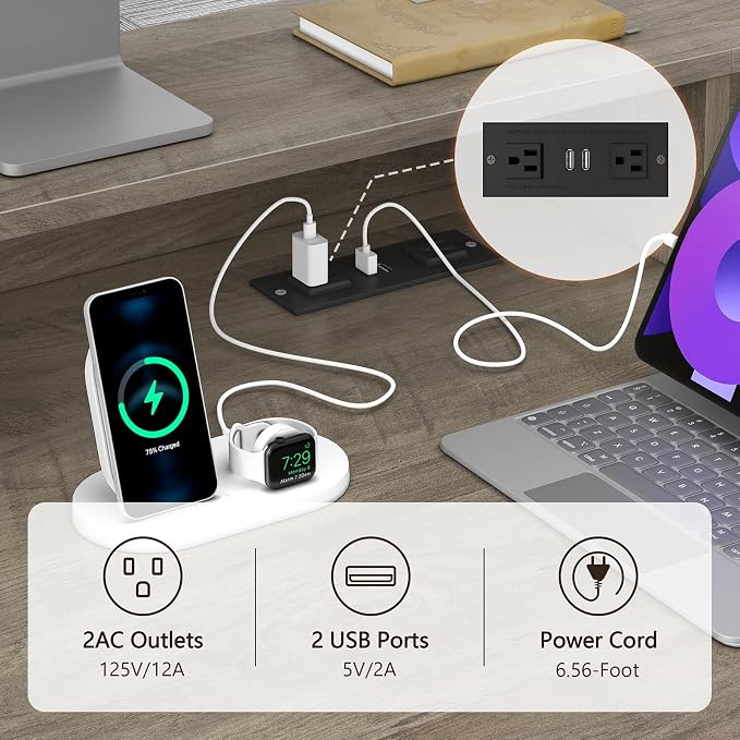 TVU Farmhouse Computer Desk - Image 4