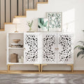JOINICE Accent Cabinet with Doors, Sideboard Buffet Cabinet with Storage by Joinice