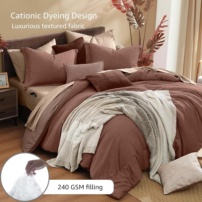 Monbix Queen Comforter Set - Image 3