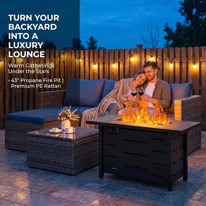 SUNLEI 4-Piece Patio Furniture Set - Image 4