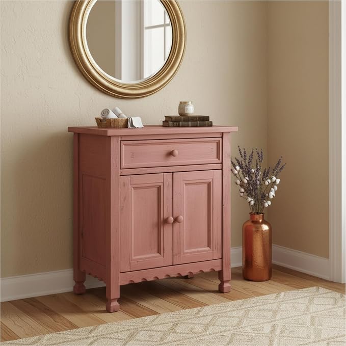 Alaterre Furniture Country Cottage Accent Cabinet - Image 2