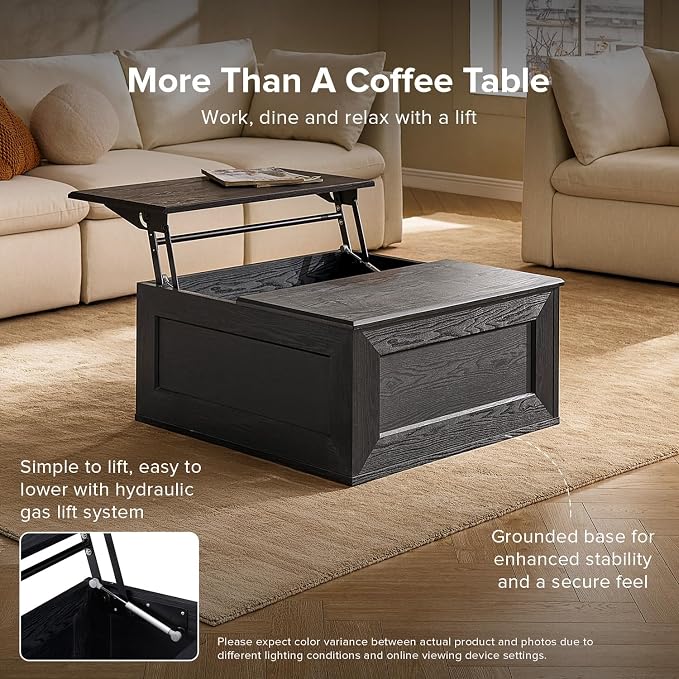 mopio Blake Lift Top Coffee Table - Image 4