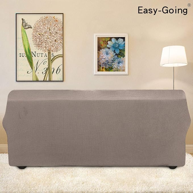 Easy-Going Stretch 4 Seater Sofa Slipcover 1-Piece Sofa Cover Furniture - Image 3