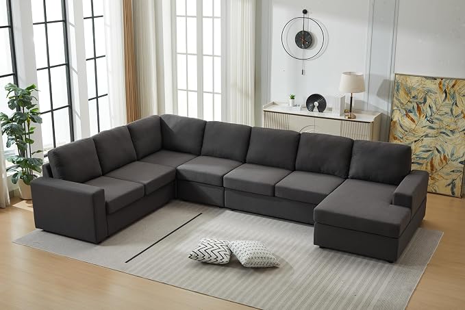 Ball & Cast 147" L-Shaped Sectional Couches - Image 6