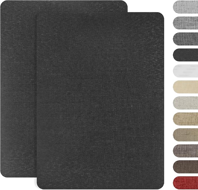 SYLVASS 8x11 Inch Fabric Repair Patches, Self-Adhesive Linen Patch by Sylvass