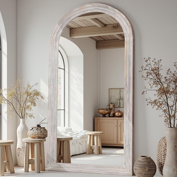 Full Length Mirror, Oversized Stand Up Mirrors Large Wall Mirrors, Wall Mounted by CoomilyBrandStory