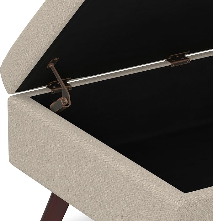 SIMPLIHOME Owen Coffee Table Storage Ottoman - Image 11