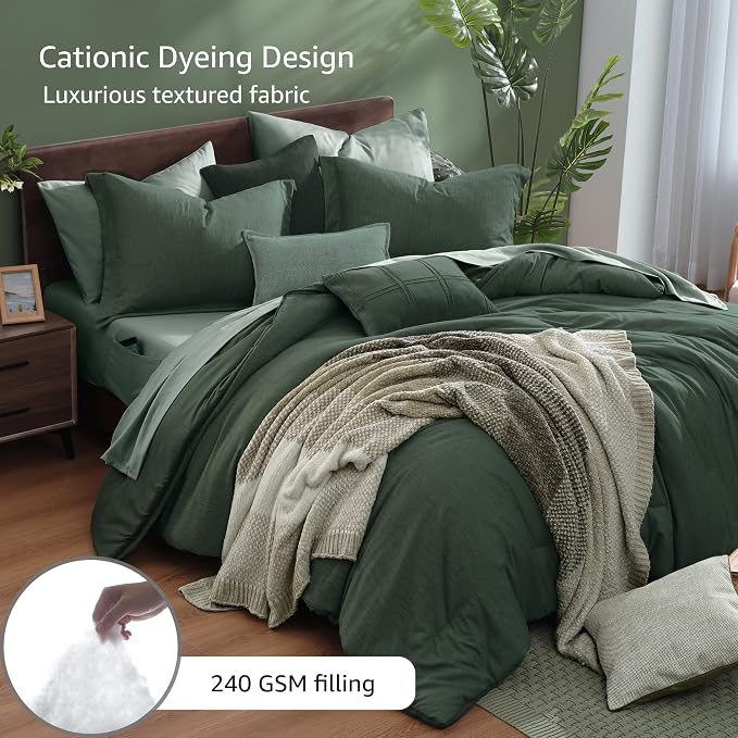 Monbix Queen Comforter Set - Image 3