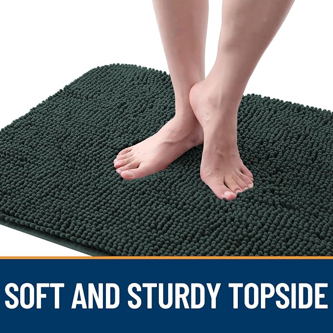 OLANLY Dog Door Mat for Muddy Paws 35x24, Absorbs Moisture and Dirt, Absorbent - Image 4