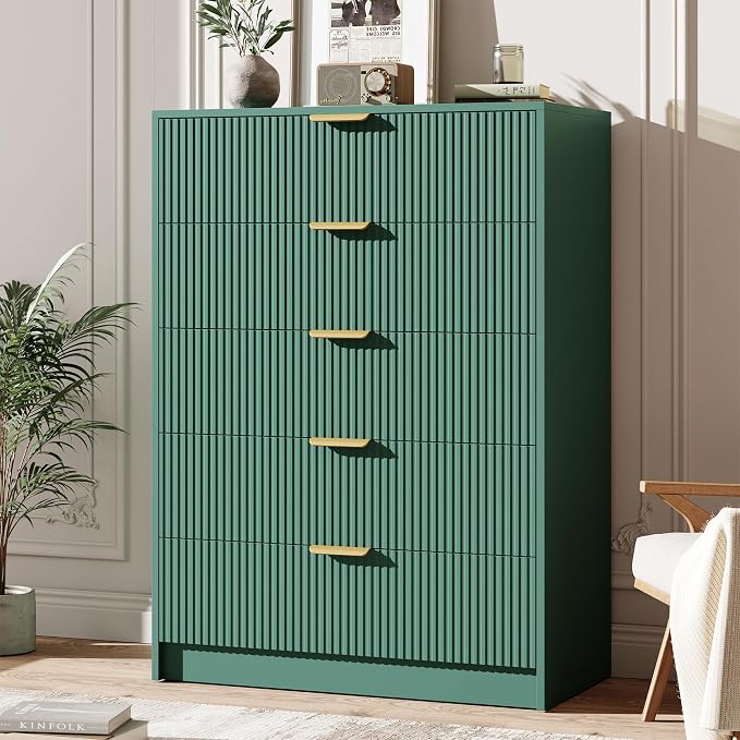 Garvee 5 Drawer Dresser for Bedroom by Garvee