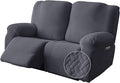 Genina Recliner Loveseat Covers, Stretch Reclining Sofa Covers, 2 Seater Couch by Genina