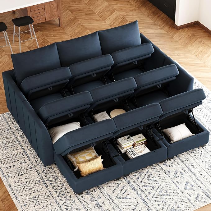 Belffin Modular Sectional Sofa Bed - Image 3