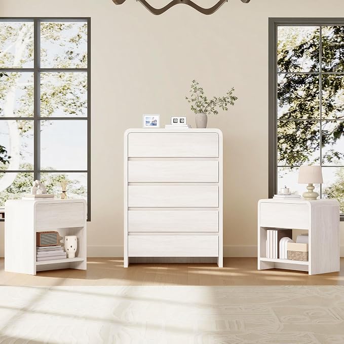 AMERLIFE Modern 3-Piece Bedroom Furniture Set by AMERLIFE
