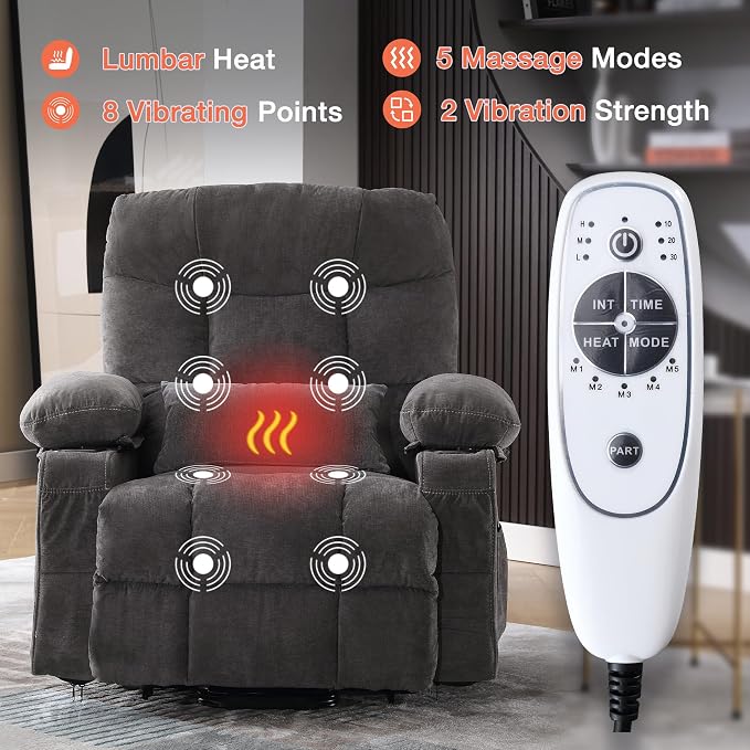 MAHOMICO Power Lift Recliner Chair - Image 3