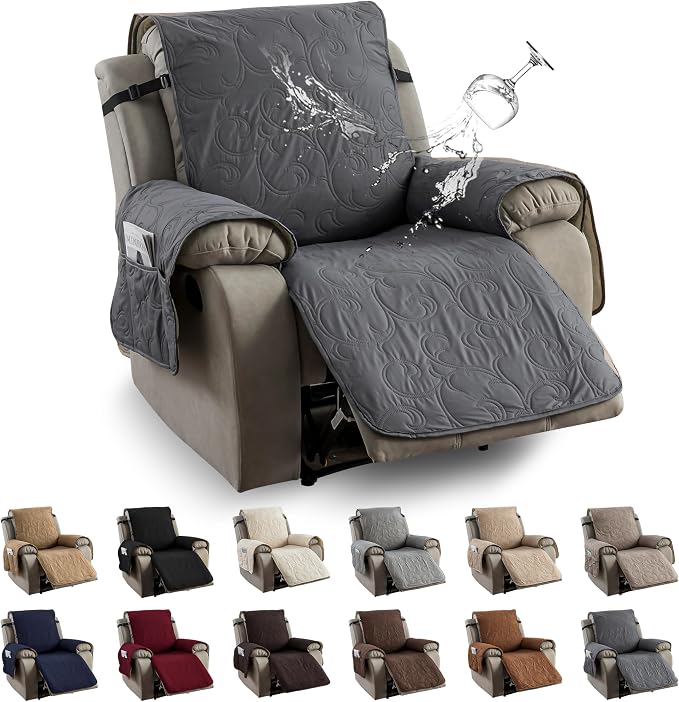 100% Waterproof Recliner Chair Cover, Recliner Chair Covers by YUEANG