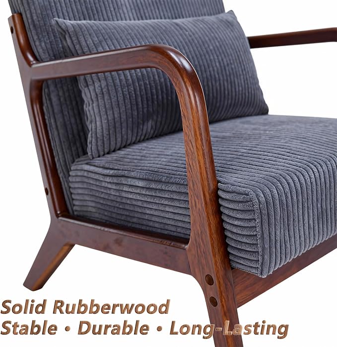 Mid Century Modern Accent Chair - Image 4